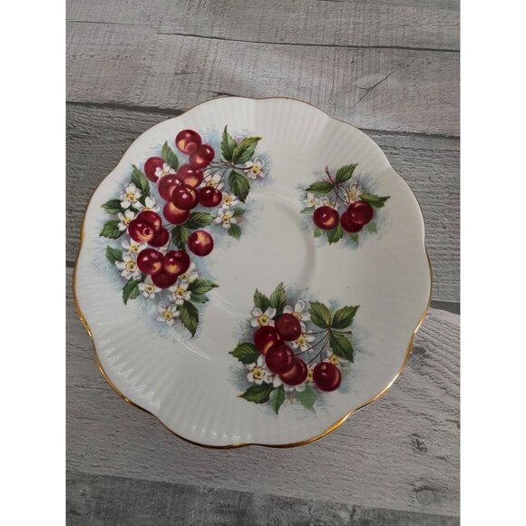 Royal Albert Orchard Series Cherry Blossom Teacup & Saucer Set - Fine Bone China - Picture 2 of 10